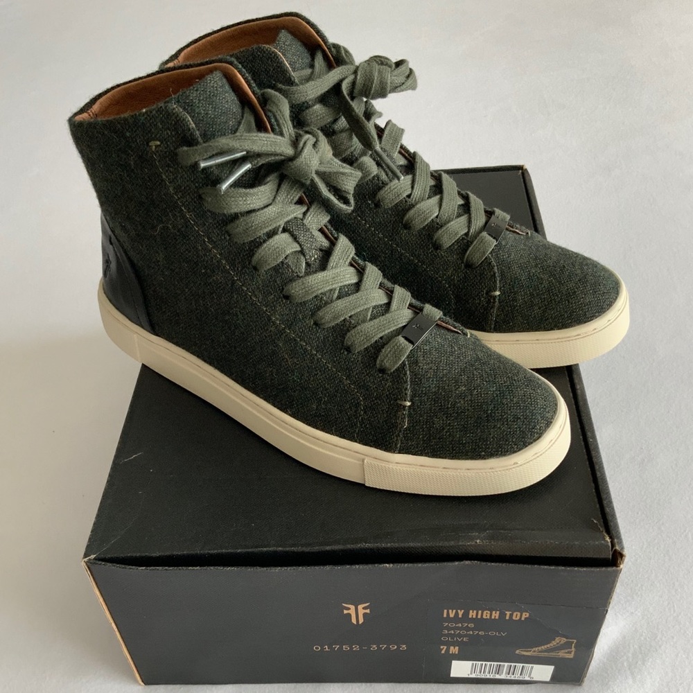 Frye Ivy high top sneakers size 7M